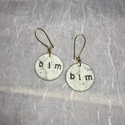 Black Lives Matter Polymer Clay Earrings