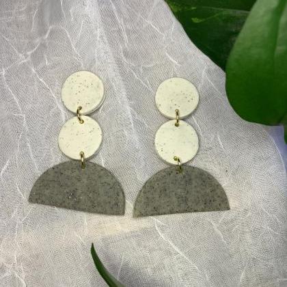 The Darcy Earrings. Cute Statement Polymer Clay..